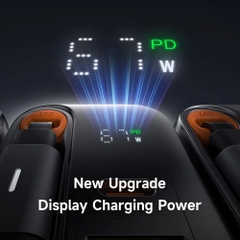 Củ Sạc Nhanh Đa Năng MCDODO CH-411 FreeGo 67W (Power Display, 1*Type-C + 1*USB-A port, with 65cm Type-C Built-in Retractable Cable)