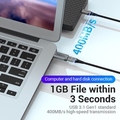 USB OTG USB 3.0 to USB-C VENTION CDPH0 (5Gbps, Male to Female)
