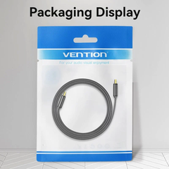 Cáp HDMI 8K dẹp vải dù siêu bền Vention Flat Nylon Braided HDMI-A Male to Male 8K HD Cable 2M - ALK (8K@60hz/ 4K@120Hz/144Hz, 48Gbps Bandwidth, HDR)