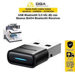 USB Bluetooth 5.0 tốc độ cao Baseus BA04 Bluetooth Receiver
