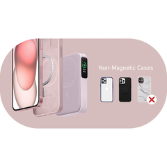 Pin Dự Phòng Từ Tính Kiêm Sạc Không Dây Qi2 1C ANKER Maggo A1654 10000mAh 27W (With Stand, Sạc Không Dây Chuẩn Qi2 15W, Smart Digital Display, Wireless PowerIQ)
