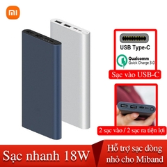 Pin sạc dự phòng 10000mAh Mi 18W Fast Charge Power Bank 3