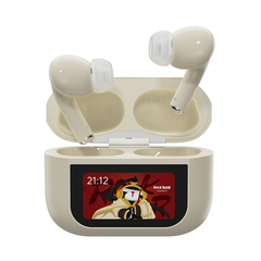 Tai Nghe Không Dây TWS ROCK A5 Pro Smart Touch Screen ANC (Bluetooth v5.4, 5H)