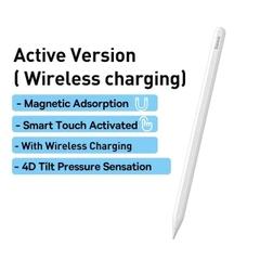 Bút Cảm Ứng Baseus Pencil 2 Smooth Writing Wireless Charging Stylus Dùng Cho iPad