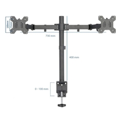 Giá treo màn hình máy tính Ergotek EZ2 ( 17