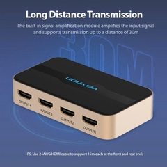 Bộ Chia HDMI1.4 4K 1 In 4 Out Vention ACC (4K/30Hz)