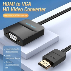 Bộ chuyển đổi HDMI to VGA Vention 421 (1080p@60Hz)