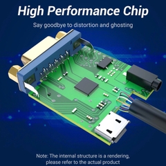 Bộ chuyển đổi HDMI to VGA Vention 421 (1080p@60Hz)
