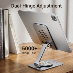 Đế giữ điện thoại, tablet máy tính bảng bằng kim loại xoay 360 độ Vention Aluminium Alloy