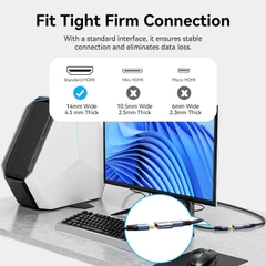Đầu Nối Dài HDMI2.1 Female to Female 8K Vention AIU (8K@60Hz, 48Gbps)