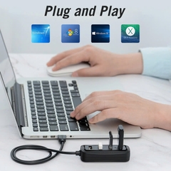 HUB Mở Rộng Đa Năng USB2.0 Vention VAS-J43 (480Mbps, 4*USB2.0)