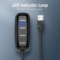 HUB Mở Rộng Đa Năng USB2.0 Vention VAS-J43 (480Mbps, 4*USB2.0)