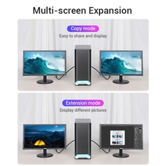 Cáp Chuyển DisplayPort to HDMI 1080p Vention HAD (1080p@60Hz)