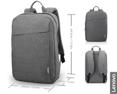 Balo Lenovo 15.6-inch Laptop Casual Backpack B210 Grey