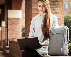 Balo Lenovo 15.6-inch Laptop Casual Backpack B210 Grey