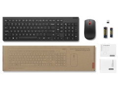 Bàn phím và chuột máy tính Lenovo Essential Wireless Combo Keyboard & Mouse Gen2 Black US_English 103P