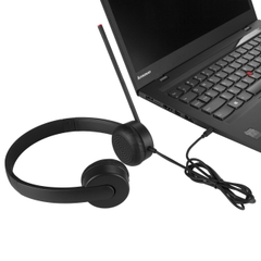 Tai nghe có dây máy tính, laptop Lenovo Essential Stereo Analog Headset