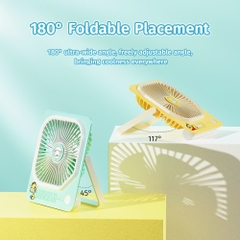 Quạt Để Bàn ROCK Crayon Shinchan Desk Fan (1200mAh, 4H)