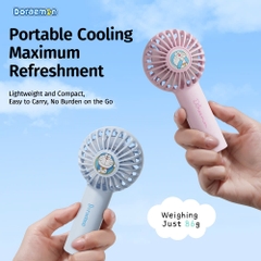 Quạt Cầm Tay Mini ROCK Doraemon Air Bubble Mini Handheld Fan
