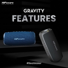  Loa Bluetooth Di Động HiFuture Gravity (45W, Nhỏ Gọn, Di Động, IPX7 Waterproof, Super Bass)