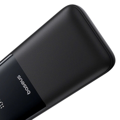 Pin Sạc Dự Phòng Baseus Lipow Dual-Cable 20000mAh 22.5W (Digital Display, With USB to C 3A 0.2m)