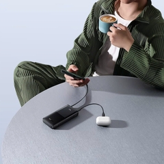 Pin Dự Phòng Baseus Bipow 2 Digital Display With Built-in USB-C Cable 10000mAh/20000mah 20W