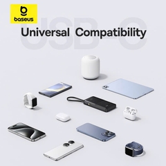 Pin Dự Phòng Baseus Bipow 2 Digital Display With Built-in USB-C Cable 10000mAh/20000mah 20W