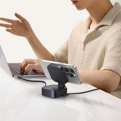 Đế Sạc Không Dây Baseus PicoGo Series 2-in-1 Qi2 15W & Sạc Có Dây 67W (C to C 100W Cable Included)