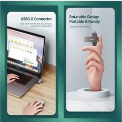 USB Lưu Trữ Di Động Tốc Độ Cao USB+TypeC USAMS ZB199 32GB (USB3.0 / 5Gbps)