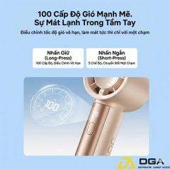 Quạt mini Cầm Tay Joyroom CY716 pin 4000mAh (13,500 RPM HyperDrive™, hơn 6 tiếng sử dụng)