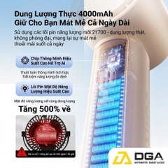 Quạt mini Cầm Tay Joyroom CY716 pin 4000mAh (13,500 RPM HyperDrive™, hơn 6 tiếng sử dụng)