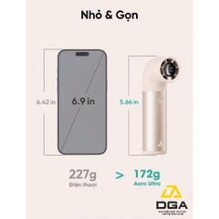 Quạt Cầm Tay AECOOLY Aero Ultra (4500mAh, 15.7H, 7 Speed Settings, LED Digital Display, 19000RPM)