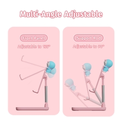 Giá Đỡ Điện Thoại Để Bàn ROCK Doraemon N30 (Anti-slip Silicone, Dual Axis Adjustment, Freely Adjustable Height)