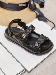 SANDAL CHANEL ĐEN
