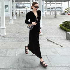 SANDAL CHANEL ĐEN