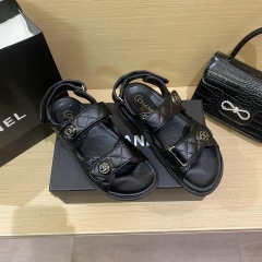 SANDAL CHANEL ĐEN