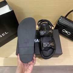 SANDAL CHANEL ĐEN