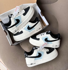 AF1 XÁM ĐEN KEM
