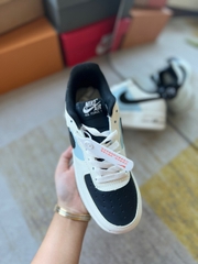 AF1 XÁM ĐEN KEM