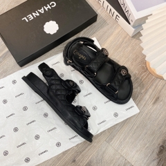 SANDAL CHANEL ĐEN