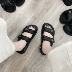 SANDAL CHANEL ĐEN