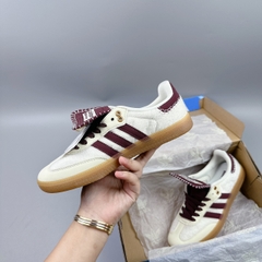 samba bonner trắng đỏ