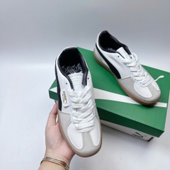puma palermo trắng đen