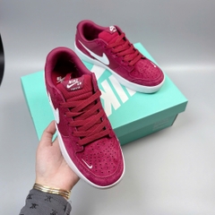 nike sb58 đỏ mận
