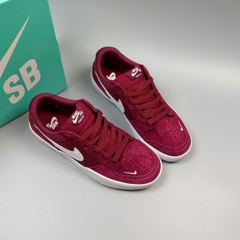 nike sb58 đỏ mận