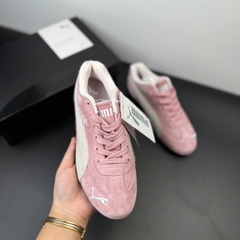 puma speedcat hồng xám