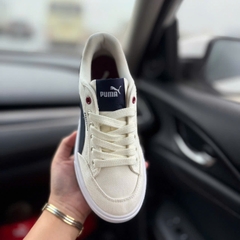 puma court kem đỏ