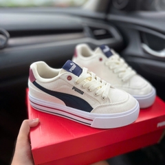 puma court kem đỏ