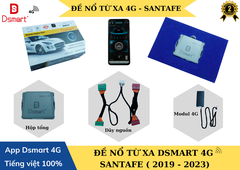 Đề nổ từ xa Santafe (2019-2023) - Dsmart 4G - Cắm Zắc Zin 100%