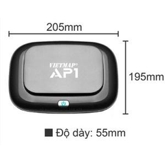 Vietmap AP1 Máy lọc Không khí ô tô - Khử mùi iON -Diệt khuẩn- Lọc bụi PM2.5 - Tận hưởng cuộc sống xanh